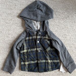 Andy & Evan Green and Blue Plaid Jacket